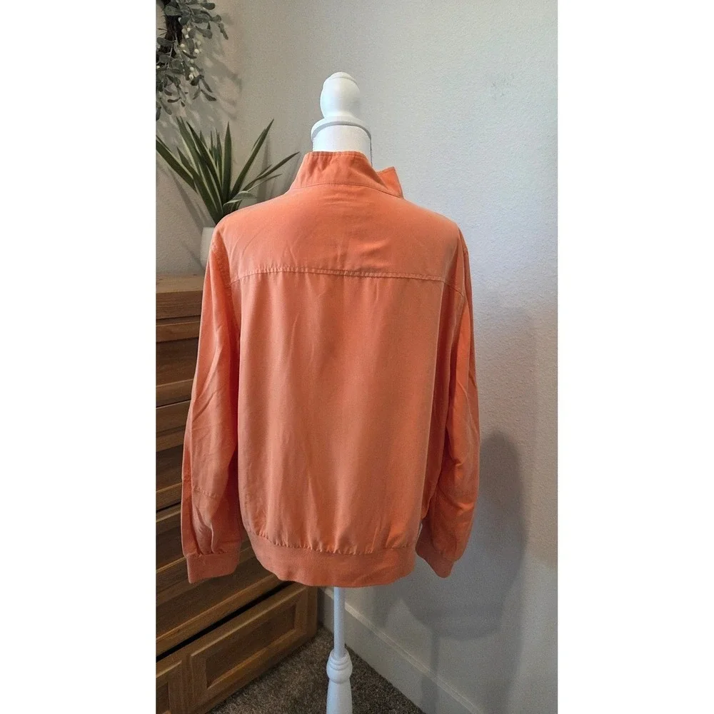 NORTONSTUDIO‎ Women's Bundle Orange and Teal Bomber Jacket Zip Front Size 18